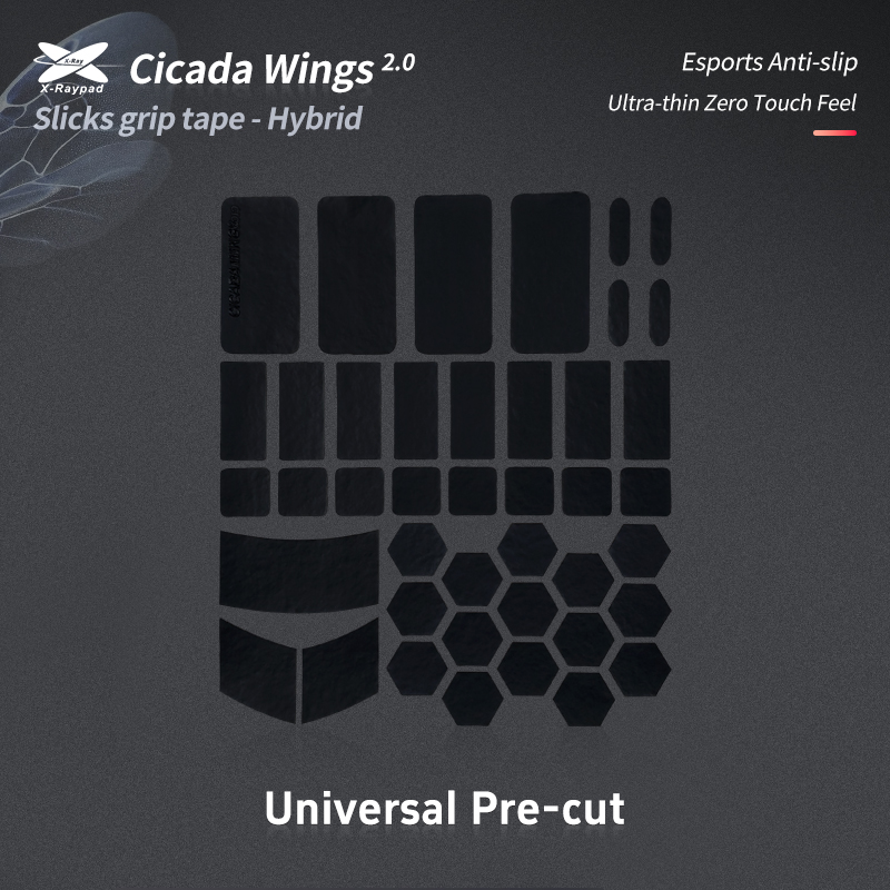 Mouse Bungee Spring - X-Raypad Cicada Wings V2 Slicks Universal