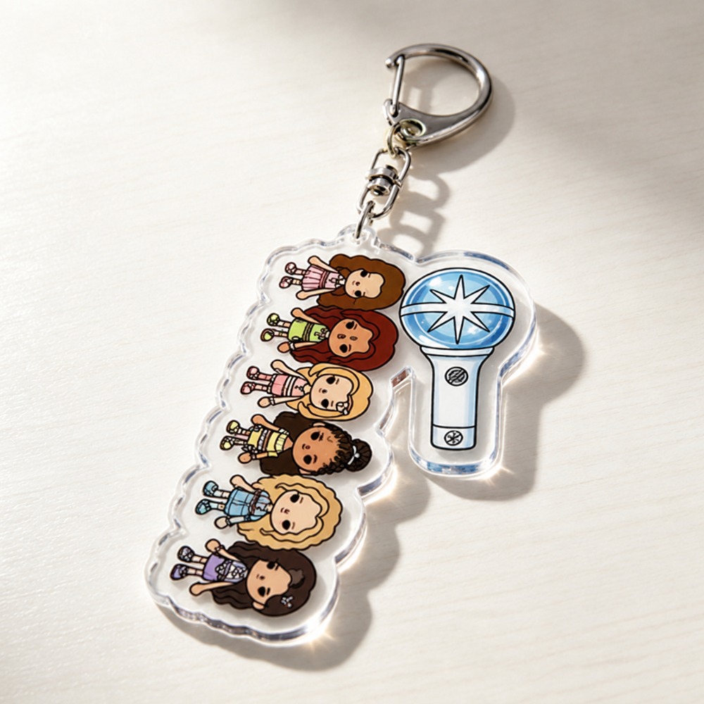 Gaming Accessories Storage - K-pop Katseye Keychain Accessories Bag Charms