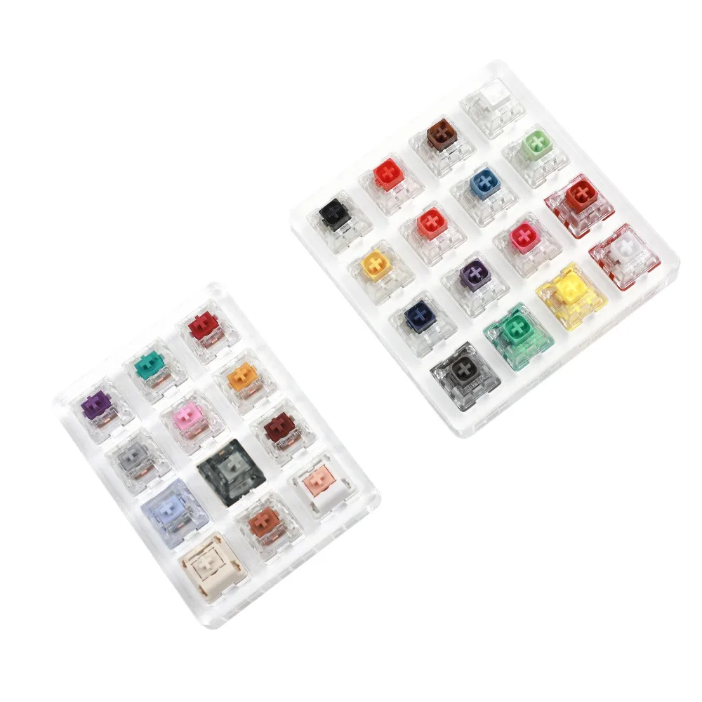 Keyboard Switch Tester - 16 12 Key Kailh Speed Silver