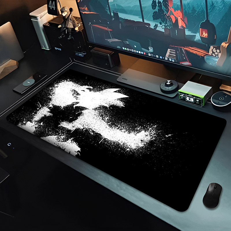 DBZ Black Anime Mouse Pad Drag - Gaming Accessories For Table review and price