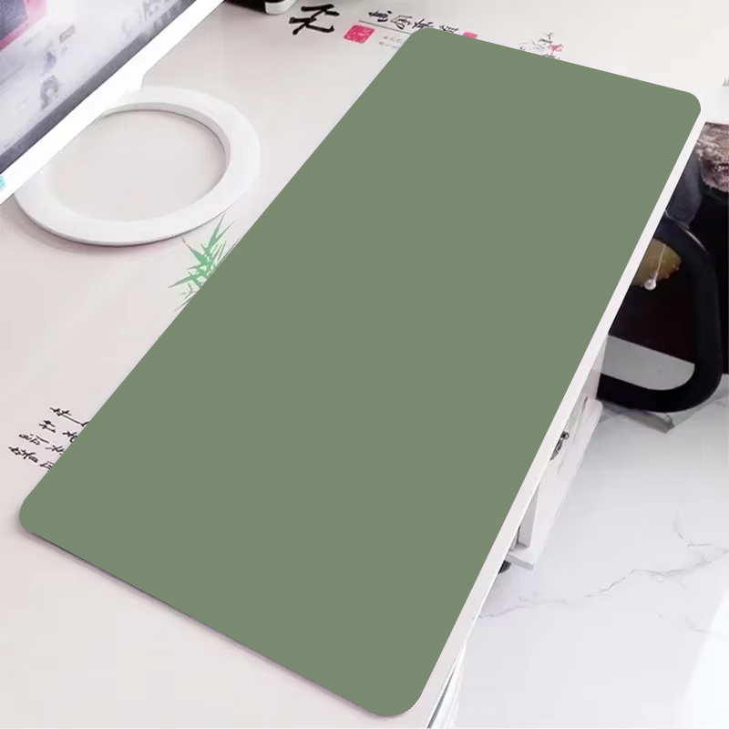 Solid green gaming mousepad la - Gaming Accessories For Table review and price