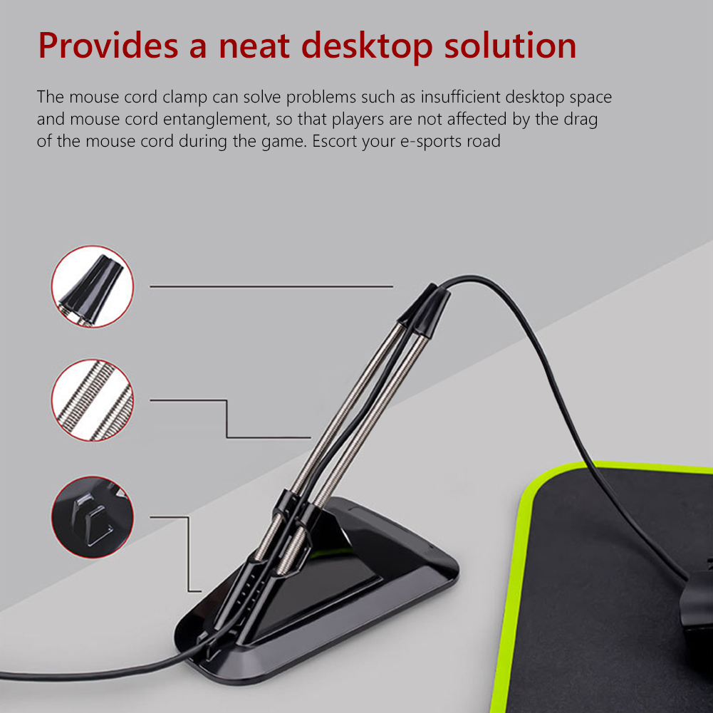 Desktop Computer Mouse Wire Ho - Mouse Bungee Spring review and price