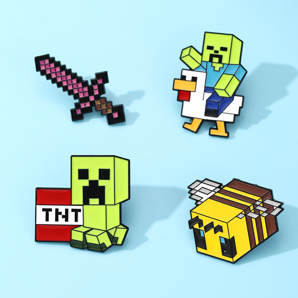 4pcs Cute Baby Zombie Chicken  - Gaming Accessories Storage review and price