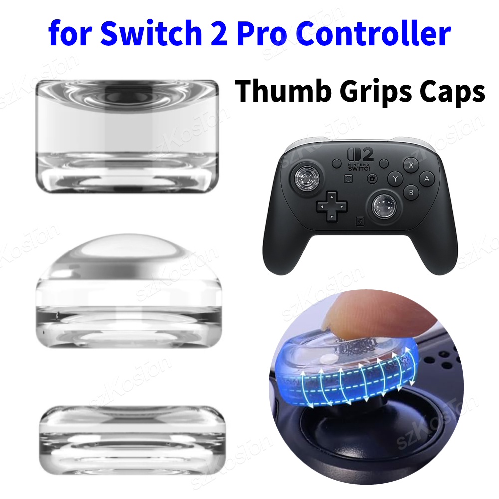 Clear Thumb Grips Caps for Swi - Gaming Accessories Nintendo review and price