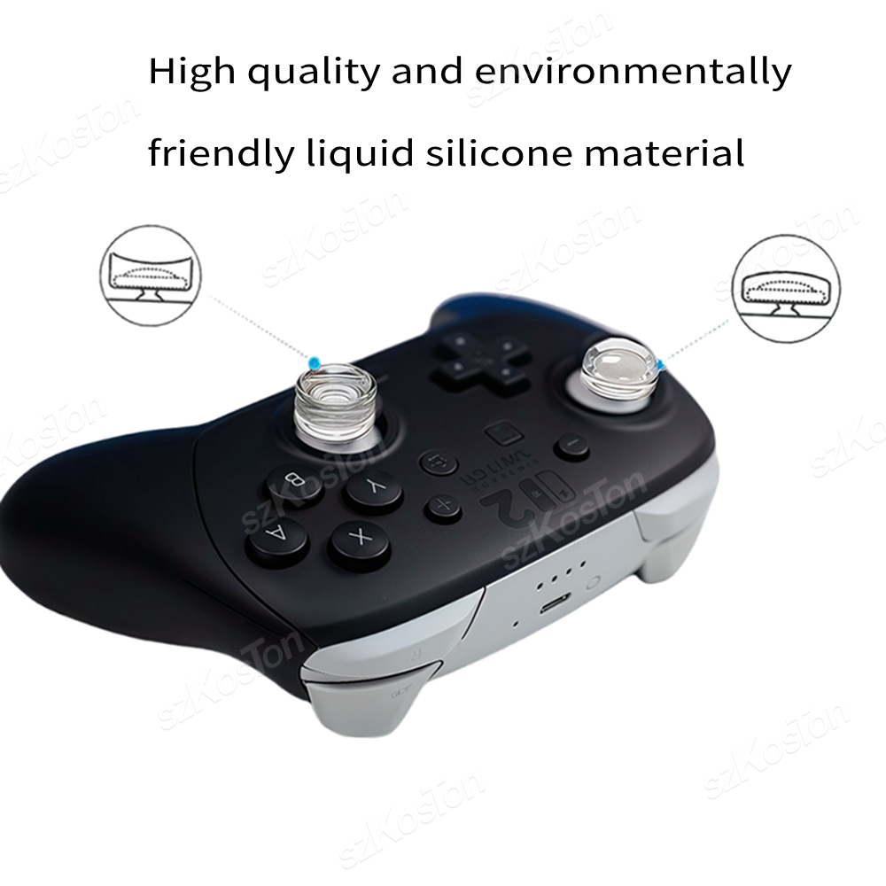 Clear Thumb Grips Caps for Swi - Gaming Accessories Nintendo review and price