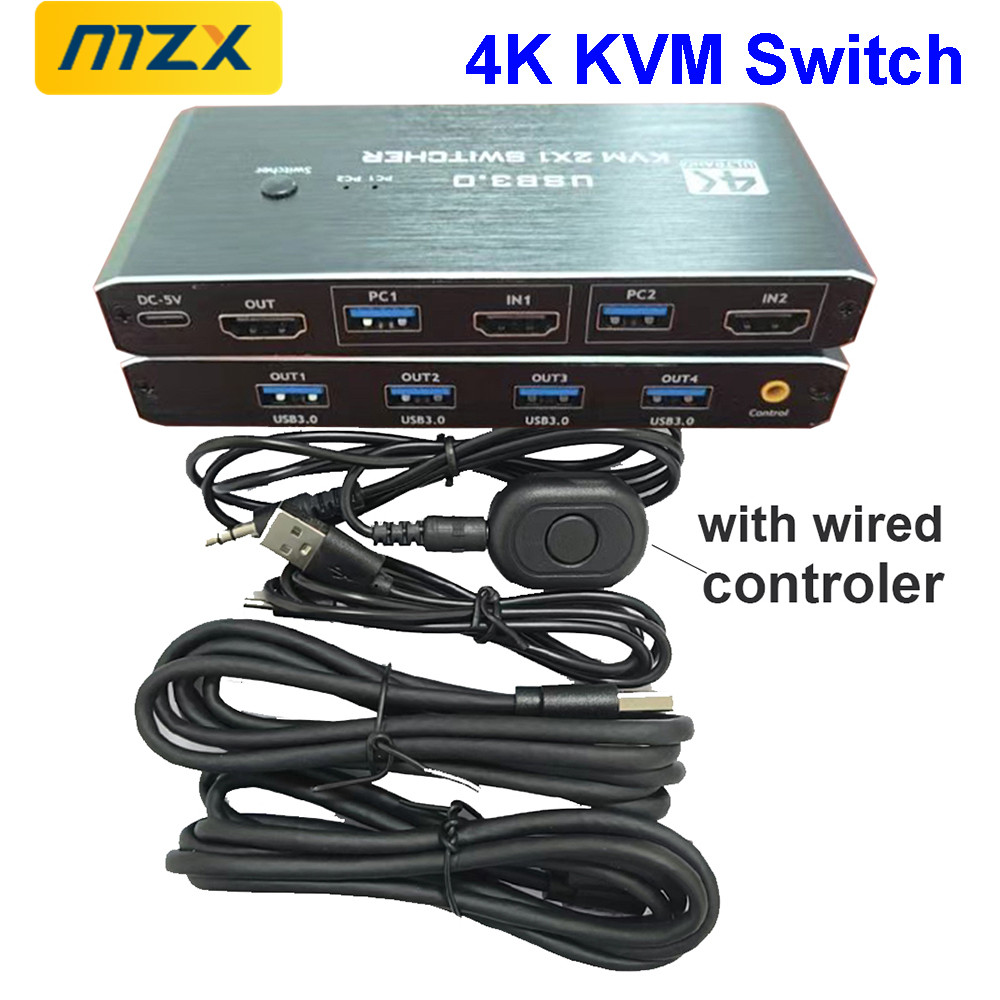 KVM Switch 4K 60Hz Switcher US - Gaming Accessories Storage review and price