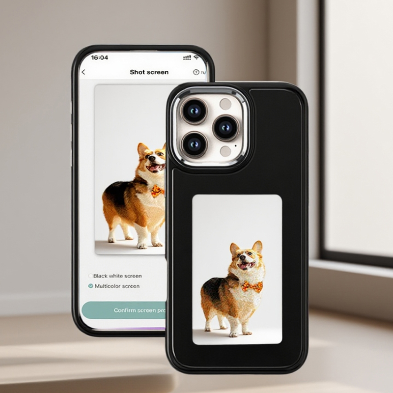 DIY E-Ink Screen Phone Case NF - Gaming Accessories Storage review and price