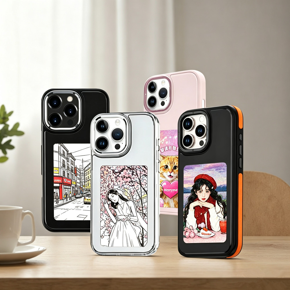 DIY E-Ink Screen Phone Case NF - Gaming Accessories Storage review and price