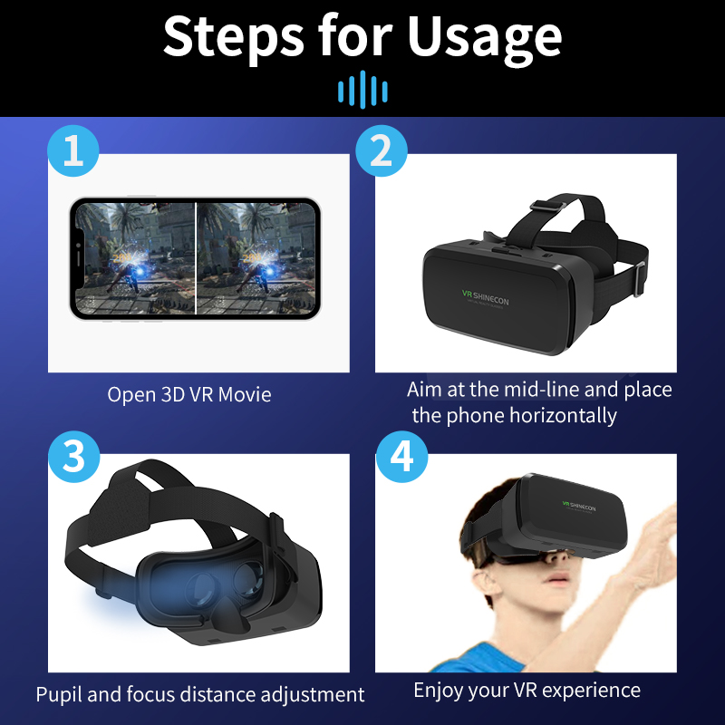 VR Glasses 3D Headset Virtual  - Gaming Accessories For 8 Year Old review and price