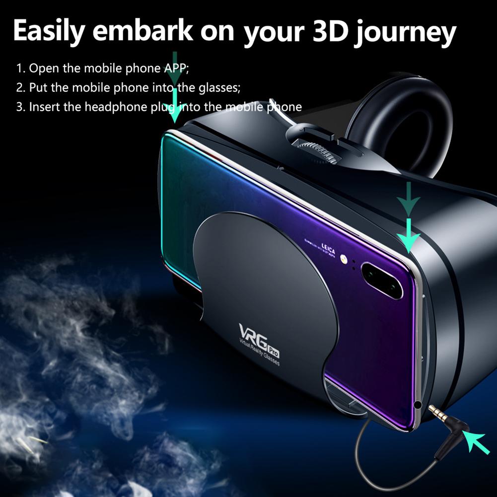VRG Pro 3D Virtual Reality VR  - Gaming Accessories For 8 Year Old review and price