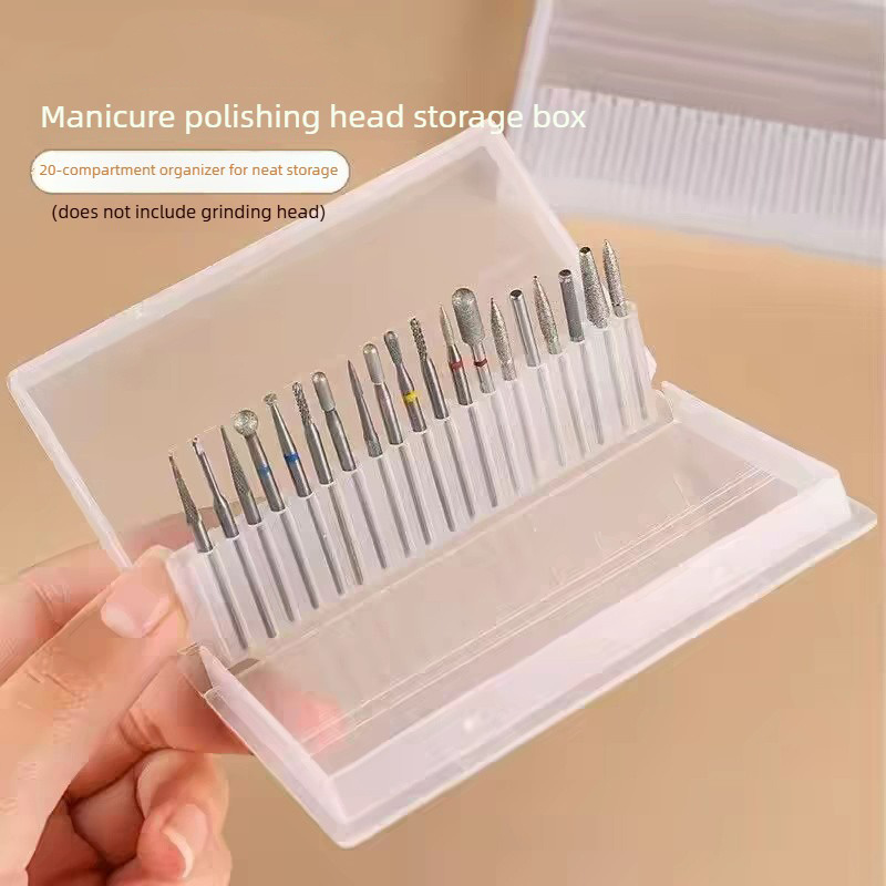 1/2/3PCS 20 Slots Clear Nail D - Gaming Accessories Storage review and price
