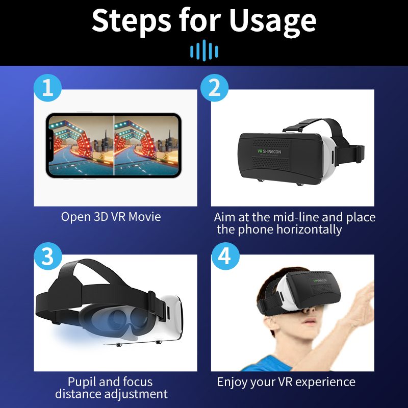 3D Virtual Reality VR Glasses  - Gaming Accessories For 8 Year Old review and price