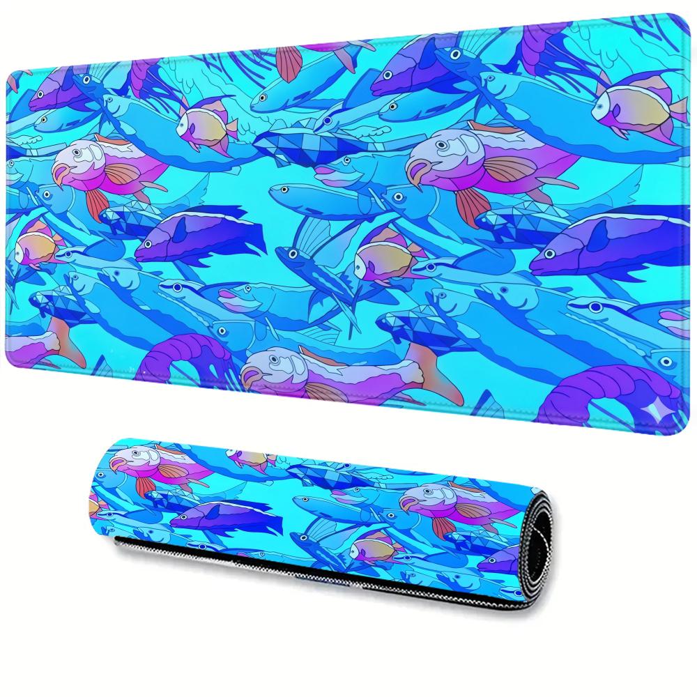 HD Printing Fish Rubber Mouse  - Gaming Accessories For Table review and price
