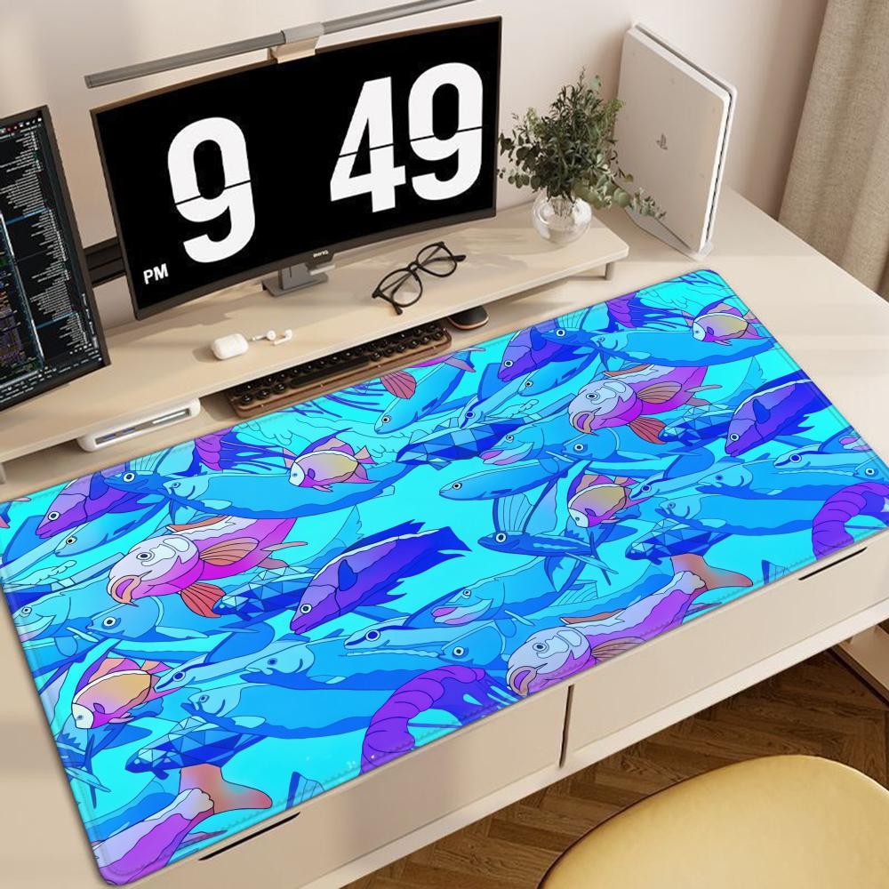HD Printing Fish Rubber Mouse  - Gaming Accessories For Table review and price